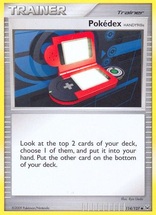 [PKM] Pokedex HANDY910is (114/127) [Platinum: Base Set]