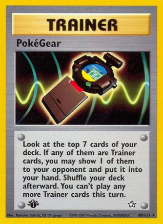 [TR] PokeGear (88/111) [Neo Genesis Unlimited]