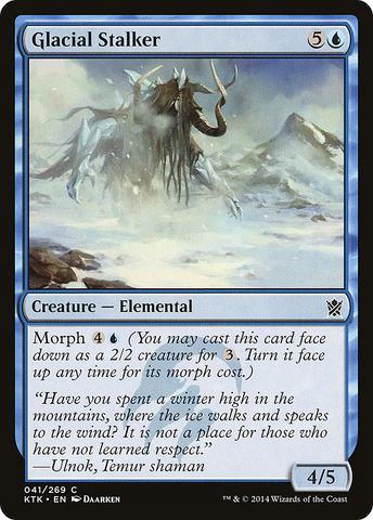{C} Glacial Stalker [Khans of Tarkir][KTK 041]