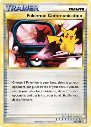 [TR] Pokemon Communication (98/123) [HeartGold & SoulSilver: Base Set]