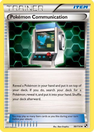 [PKM] Pokemon Communication (99/114) [Black & White: Base Set]
