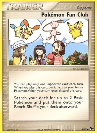 [PKM] Pokemon Fan Club (9/17) [POP Series 4]