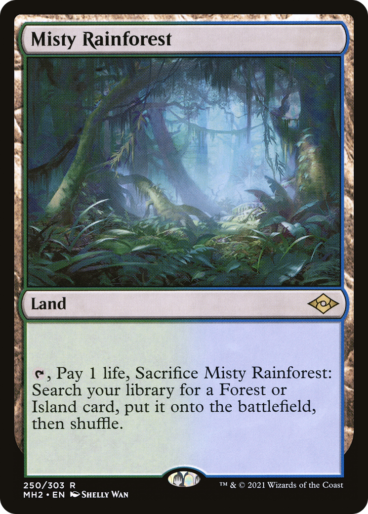 {R} Misty Rainforest [Modern Horizons 2] [MH2 250]
