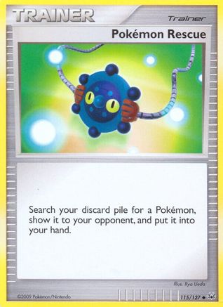 [PKM] Pokemon Rescue (115/127) [Platinum: Base Set]