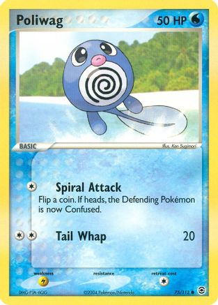 [PKM] Poliwag (75/112) [EX: FireRed & LeafGreen]