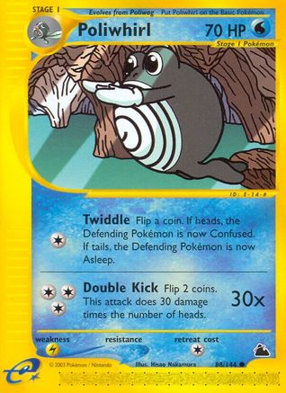[PKM-C] Poliwhirl (88/144) [Skyridge]