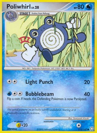 [PKM] Poliwhirl (115/146) [Diamond & Pearl: Legends Awakened]