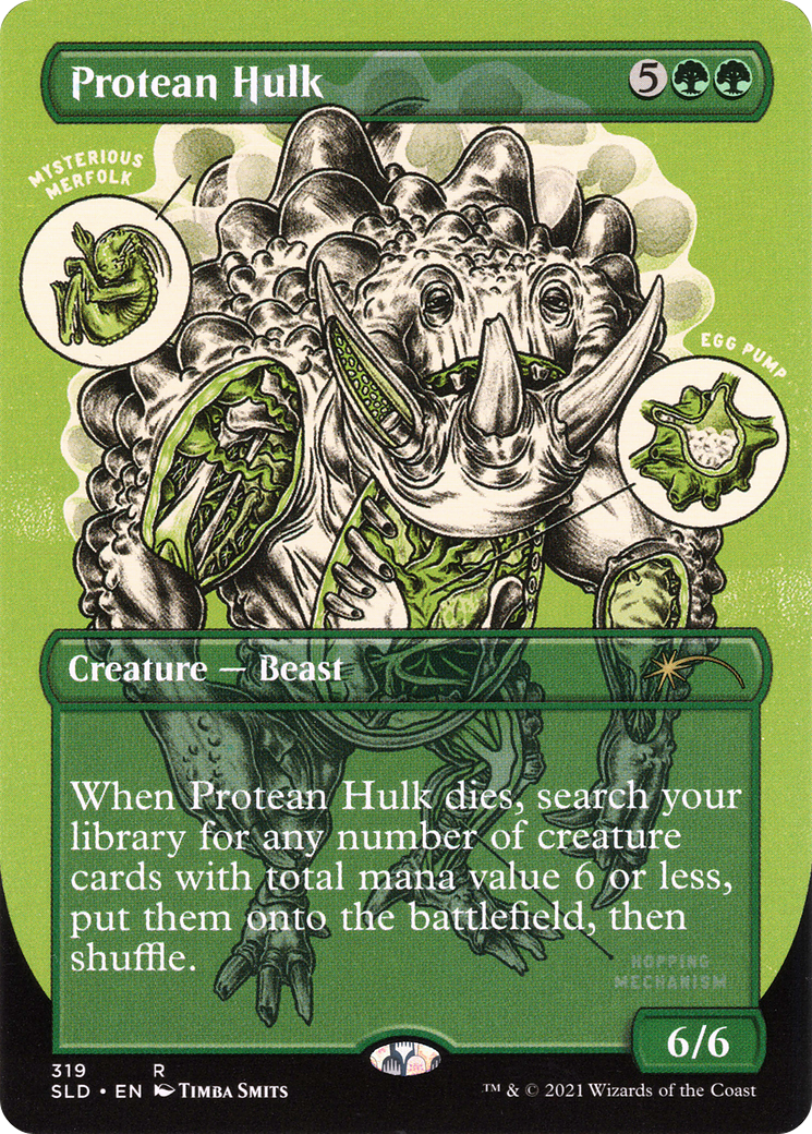 Protean Hulk [SLD-319]  (Borderless) Etched Foil