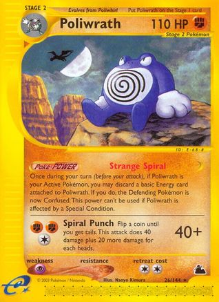 [PKM-R] Poliwrath (26/144) [Skyridge]
