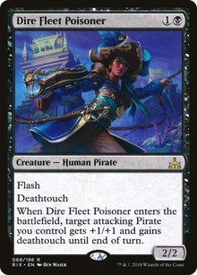 {R} Dire Fleet Poisoner [Rivals of Ixalan][RIX 068] - Misty Mountain Games