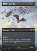 {C} Mirkwood Bats (Borderless Alternate Art) [The Lord of the Rings: Tales of Middle-Earth][LTR 421]