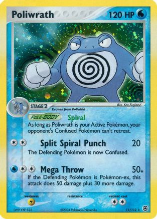 [PKM-R] Poliwrath (11/112) [EX: FireRed & LeafGreen]