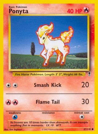 [PKM] Ponyta (87/110) [Legendary Collection]