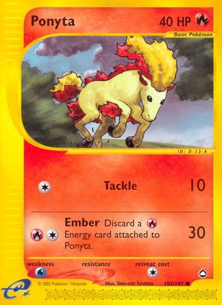 [PKM-C] Ponyta (102/147) [Aquapolis]
