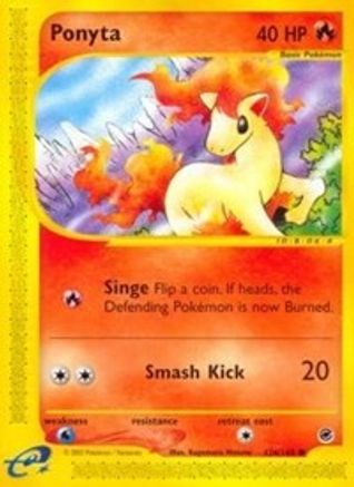 [PKM] Ponyta (126/165) [Expedition: Base Set]