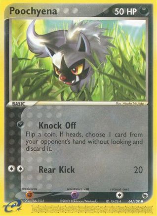 [PKM] Poochyena (64/109) [EX: Ruby & Sapphire]