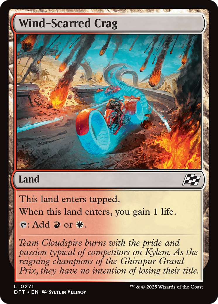 {@C} Wind-Scarred Crag [Aetherdrift][DFT 271]