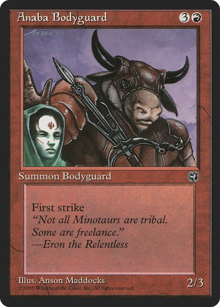 {C} Anaba Bodyguard (Halina Flavor Text) [Homelands][HML 66A]