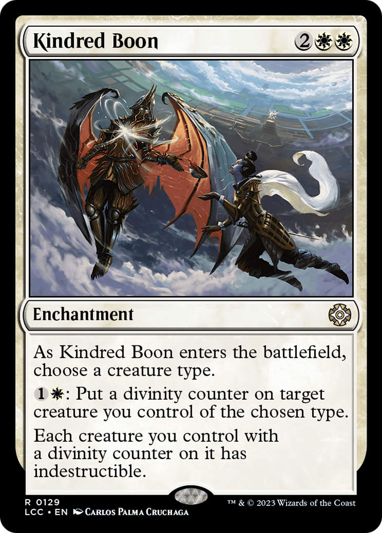 {R} Kindred Boon [The Lost Caverns of Ixalan Commander][LCC 129]
