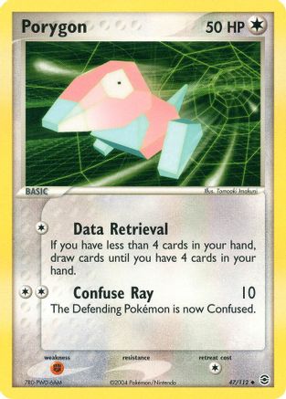 [PKM-C] Porygon (47/112) [EX: FireRed & LeafGreen]