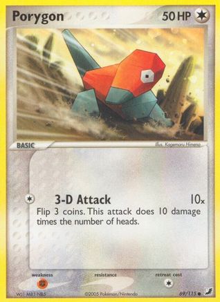 [PKM] Porygon (69/115) [EX: Unseen Forces]