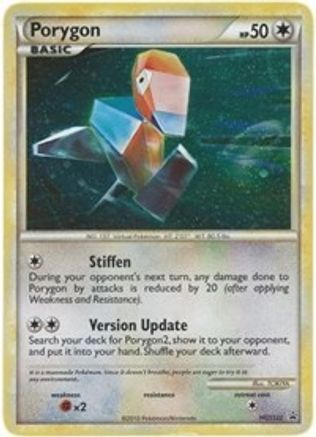[PKM] Porygon (HGSS22) [HeartGold & SoulSilver: Black Star Promos]