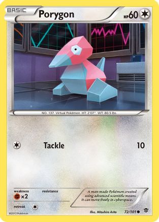 [PKM] Porygon (72/101) [Black & White: Plasma Blast]