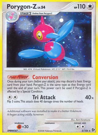 [PKM] Porygon-Z (6/106) [Diamond & Pearl: Great Encounters]