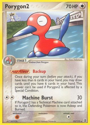 [PKM] Porygon2 (25/113) (Stamped) [EX: Delta Species]