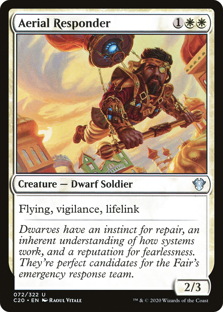 {C} Aerial Responder [Commander 2020][C20 072]