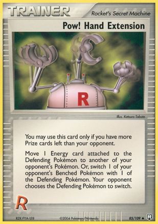 [PKM] Pow! Hand Extension (85/109) (Stamped) [EX: Team Rocket Returns]