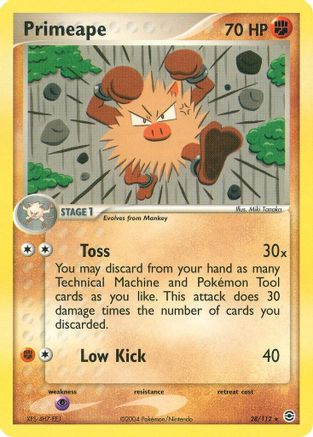 [PKM-R] Primeape (28/112) [EX: FireRed & LeafGreen]