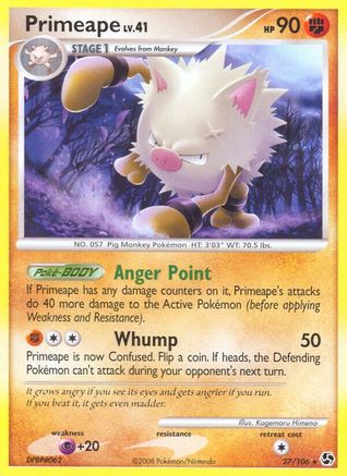 [PKM-R] Primeape (27/106) [Diamond & Pearl: Great Encounters]