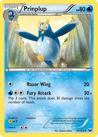 [PKM-C] Prinplup (28/108) [Black & White: Dark Explorers]