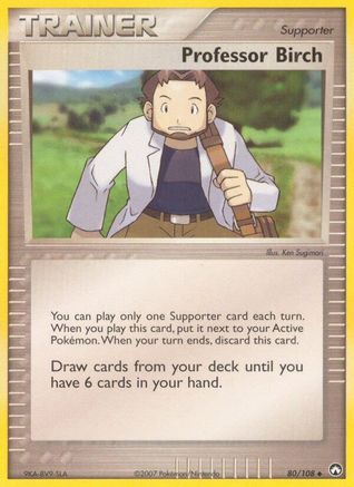 [TR] Professor Birch (80/108) [EX: Power Keepers]