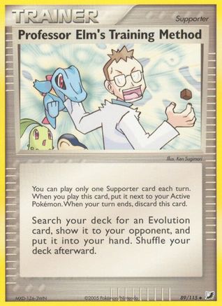 [PKM] Professor Elm's Training Method (89/115) [EX: Unseen Forces]