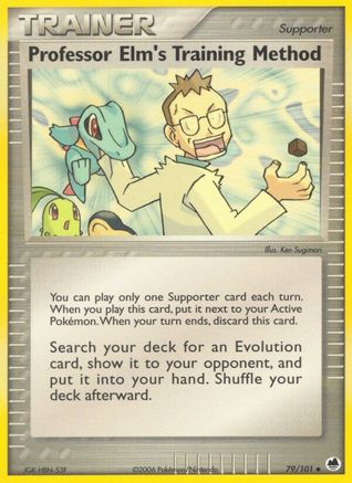 [PKM] Professor Elm's Training Method (79/101) (Stamped) [EX: Dragon Frontiers]