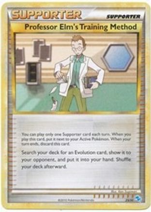 [TR] Professor Elm's Training Method (25/30) [HeartGold & SoulSilver: Trainer Kit - Gyarados]