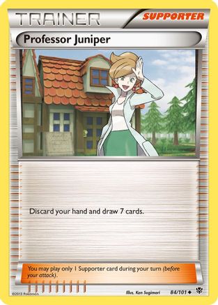 [PKM] Professor Juniper (84/101) [Black & White: Plasma Blast]