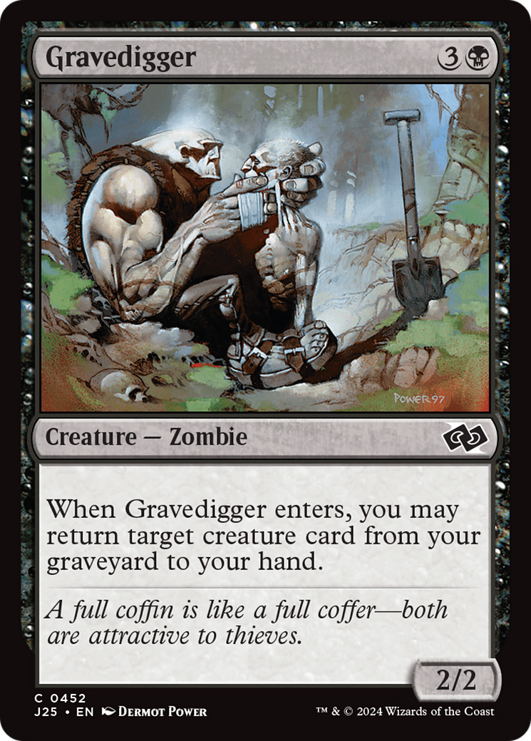 {C} Gravedigger [Foundations Jumpstart][J25 452]