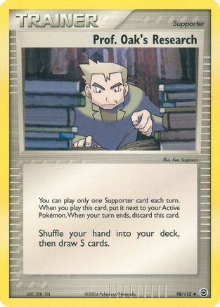 [TR] Prof. Oak's Research (98/112) [EX: FireRed & LeafGreen]