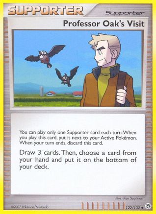 [PKM] Professor Oak's Visit (122/132) [Diamond & Pearl: Secret Wonders]