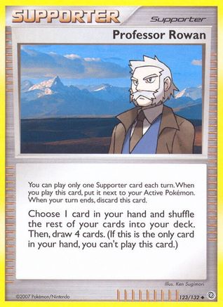 [PKM] Professor Rowan (123/132) [Diamond & Pearl: Secret Wonders]