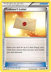 [PKM] Professor's Letter (123/146) [XY: Base Set]