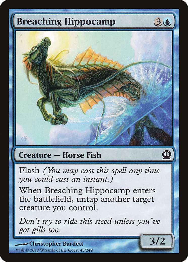 {C} Breaching Hippocamp [Theros][THS 043]
