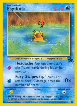 [PKM] Psyduck (20) [Wizards of the Coast: Black Star Promos]