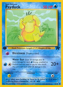 [PKM] Psyduck (65/82) [Team Rocket 1st Edition]