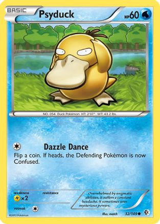 [PKM] Psyduck (32/149) [Black & White: Boundaries Crossed]