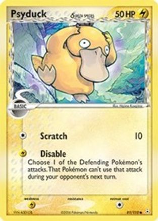 [PKM-C] Psyduck (81/110) (Delta Species) (Stamped) [EX: Holon Phantoms]