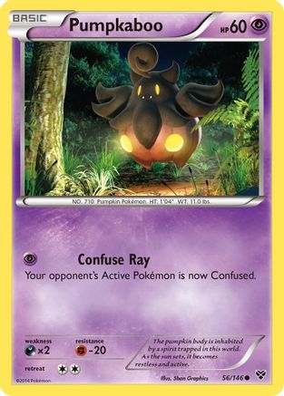 [PKM] Pumpkaboo (56/146) [XY: Base Set]